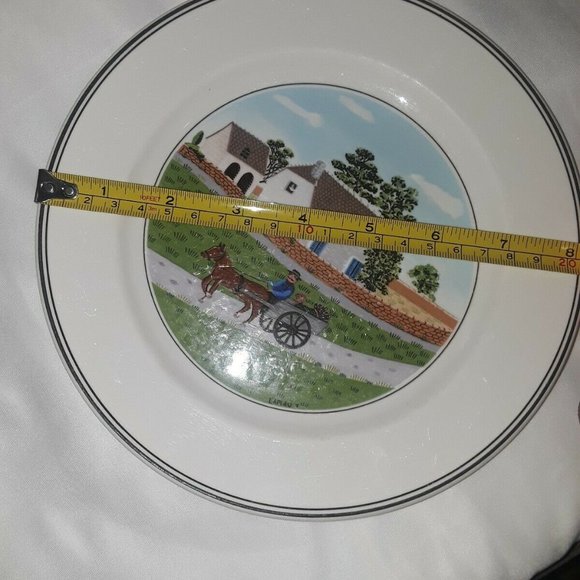 Villeroy Boch Naif Going To The Market Salad Desse - Picture 6 of 7